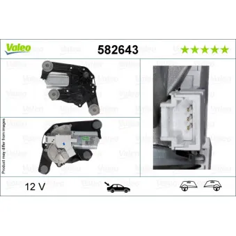 Moteur d'essuie-glace VALEO 582643