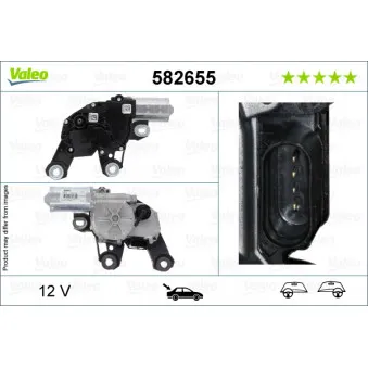 Moteur d'essuie-glace VALEO 582655