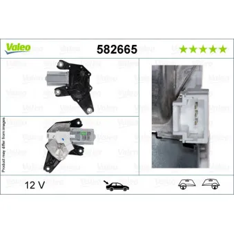 Moteur d'essuie-glace VALEO 582665