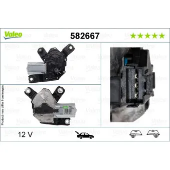 Moteur d'essuie-glace VALEO 582667