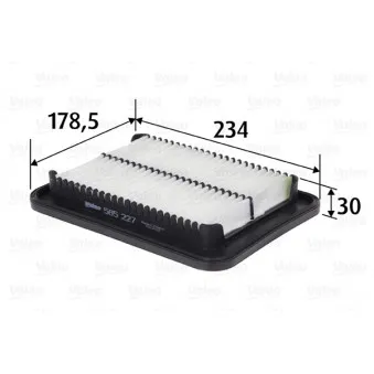 Filtre à air VALEO 585227