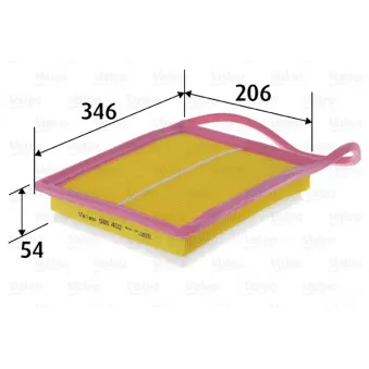 Filtre à air VALEO 585402