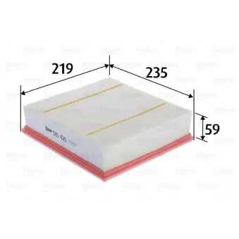 Filtre à air VALEO 585426