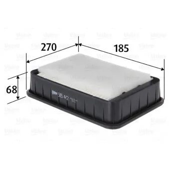 Filtre à air VALEO 585442