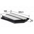 Filtre à air VALEO 585446 - Visuel 1
