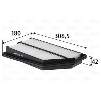 Filtre à air VALEO 585446