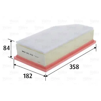 Filtre à air VALEO 585459