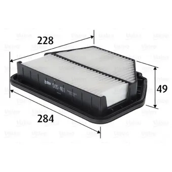 Filtre à air VALEO 585461