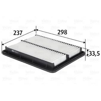 Filtre à air VALEO 585478