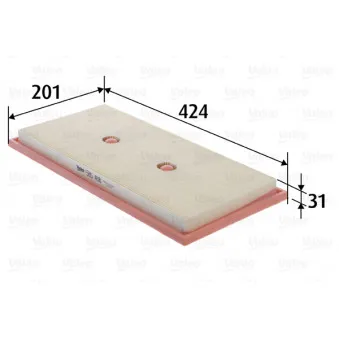Filtre à air VALEO 585488
