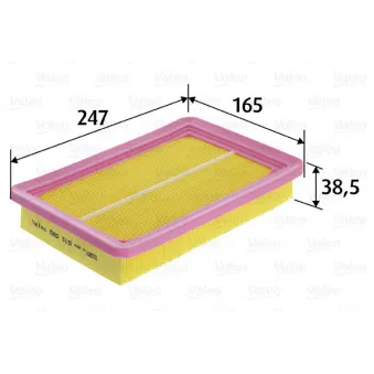 Filtre à air VALEO 585515