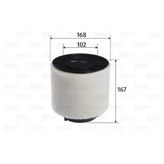 Filtre à air VALEO 585759