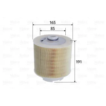 Filtre à air VALEO 585760