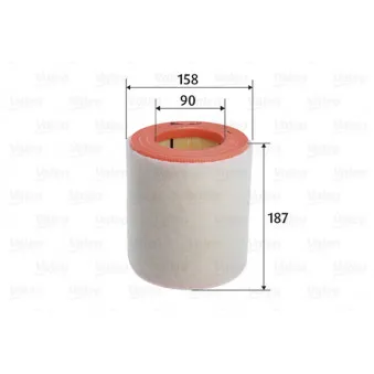 Filtre à air VALEO 585763