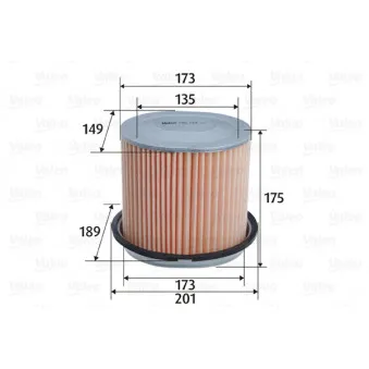 Filtre à air VALEO 585764