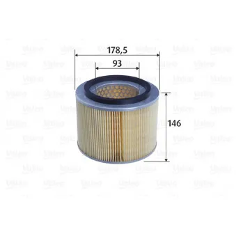 Filtre à air VALEO 585766