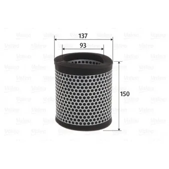 Filtre à air VALEO 585767