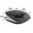 Filtre à air VALEO 585802 - Visuel 1