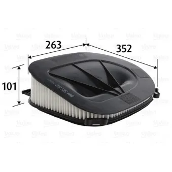 Filtre à air VALEO 585802