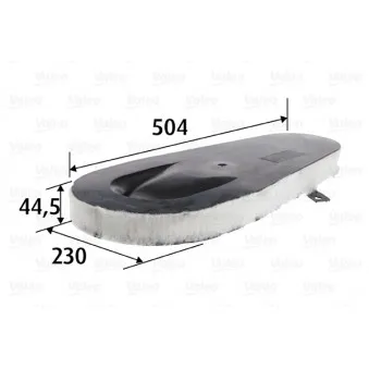 Filtre à air VALEO 585803