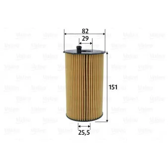 Filtre à huile VALEO 586601