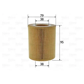 Filtre à huile VALEO 586609