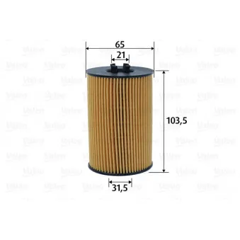 Filtre à huile VALEO 586617