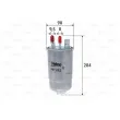 Filtre à carburant VALEO 587072 - Visuel 1