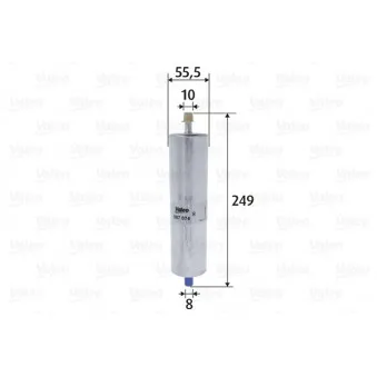 Filtre à carburant VALEO 587074