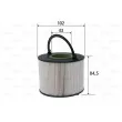 Filtre à carburant VALEO 587075 - Visuel 1