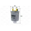 Filtre à carburant VALEO 587093 - Visuel 1