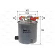 Filtre à carburant VALEO 587572 - Visuel 1