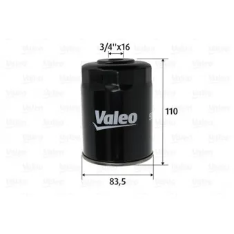 Filtre à carburant VALEO 587754