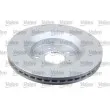 Jeu de 2 disques de frein avant VALEO 672514 - Visuel 2