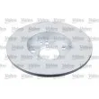 Jeu de 2 disques de frein avant VALEO 672528 - Visuel 3