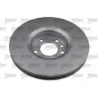 Jeu de 2 disques de frein avant VALEO 672532 - Visuel 2