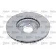 Jeu de 2 disques de frein avant VALEO 672545 - Visuel 3