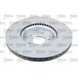 Jeu de 2 disques de frein avant VALEO 672552 - Visuel 3
