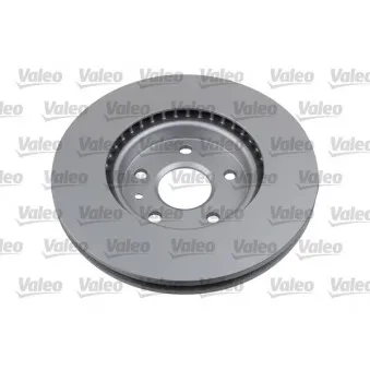 Jeu de 2 disques de frein avant VALEO 672564