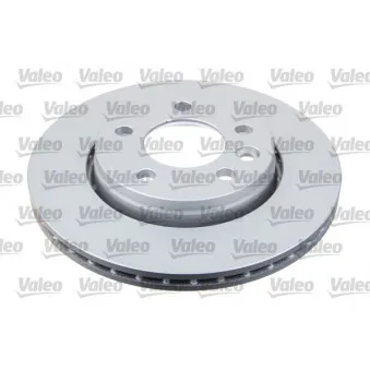 Jeu de 2 disques de frein arrière VALEO 672565