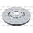 Jeu de 2 disques de frein avant VALEO 672593 - Visuel 1
