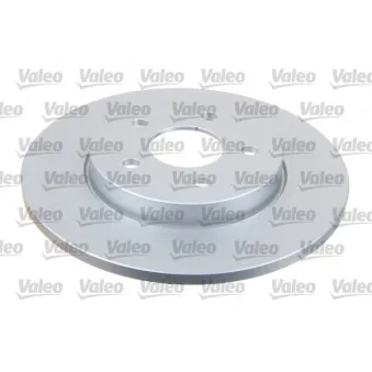 Jeu de 2 disques de frein arrière VALEO 672598