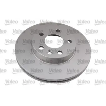 Jeu de 2 disques de frein arrière VALEO 672612