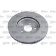Jeu de 2 disques de frein avant VALEO 672614 - Visuel 2