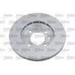 Jeu de 2 disques de frein avant VALEO 672616 - Visuel 2