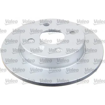 Jeu de 2 disques de frein arrière VALEO 672617