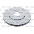 Jeu de 2 disques de frein avant VALEO 672619 - Visuel 1
