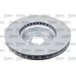 Jeu de 2 disques de frein avant VALEO 672621 - Visuel 2