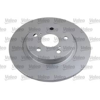 Jeu de 2 disques de frein arrière VALEO 672624