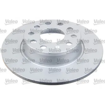 Jeu de 2 disques de frein arrière VALEO 672627